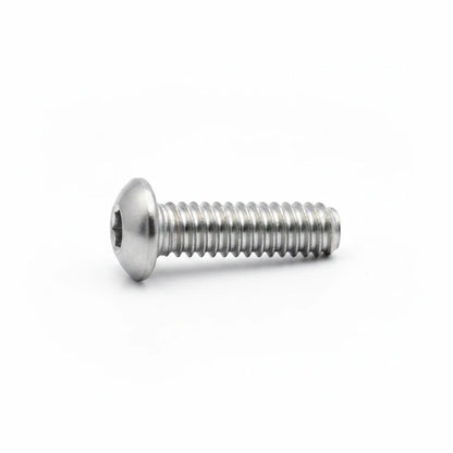 DIY AUTOMATIONS M5x18 stainless steel button head socket cap screw with a silver finish and hexagonal drive.