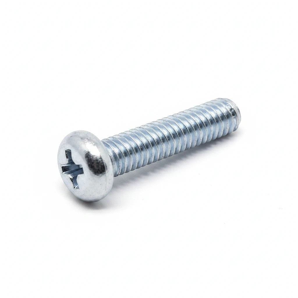 DIY AUTOMATIONS M5x20 Phillips machine screw with zinc-nickel plating for corrosion resistance