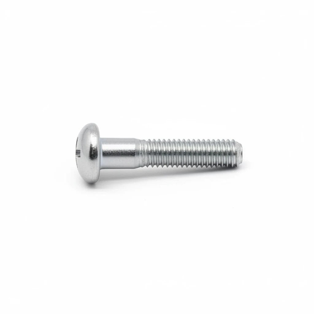 DIY AUTOMATIONS M5x20 Phillips machine screw with zinc-nickel plating and a durable metal finish.