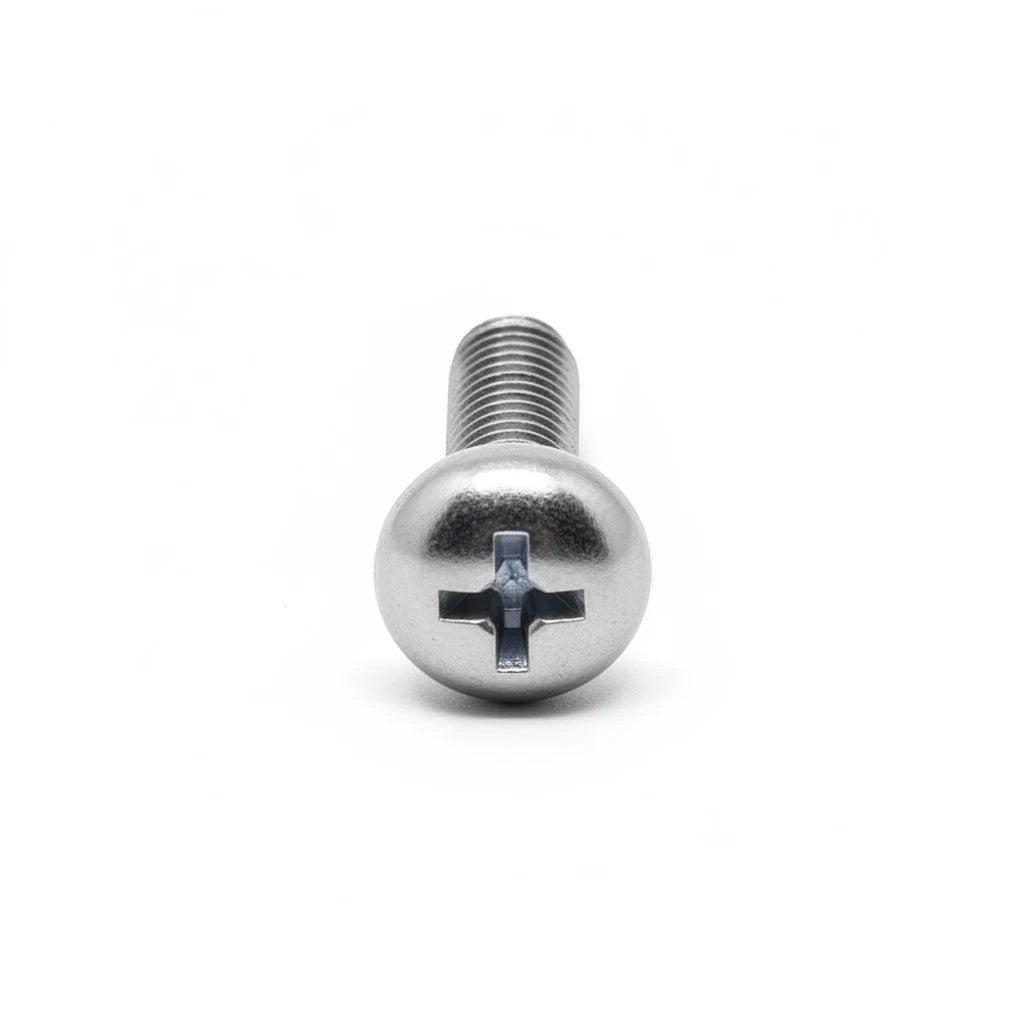 DIY AUTOMATIONS M5x25 Phillips machine screw with zinc nickel plating for corrosion resistance