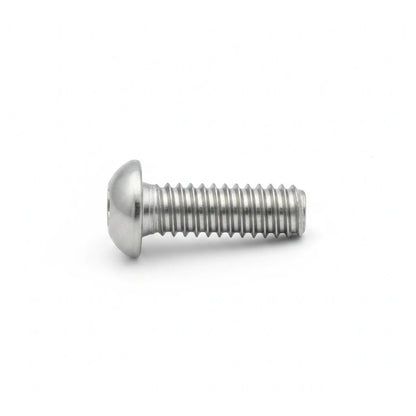 DIY AUTOMATIONS M5x30mm stainless steel button head socket cap screw with a silver finish