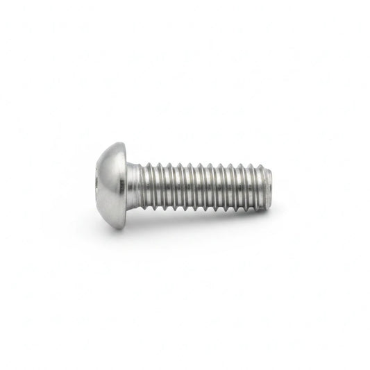 DIY AUTOMATIONS M5x30mm stainless steel button head socket cap screw with a silver finish