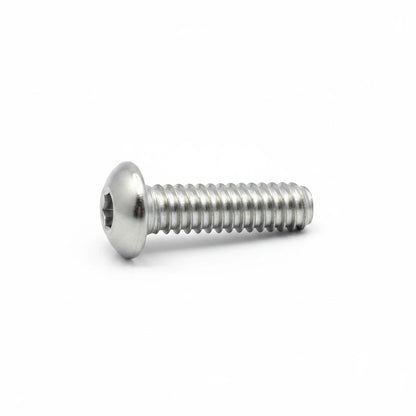DIY AUTOMATIONS M5x40mm stainless steel button head socket cap screw with a silver finish