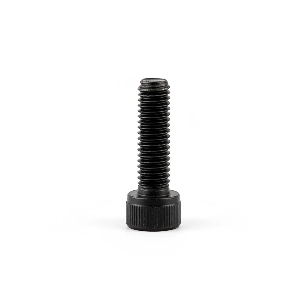 DIY AUTOMATIONS black M5x40 socket head screw with threaded shaft and cylindrical head for industrial assembly