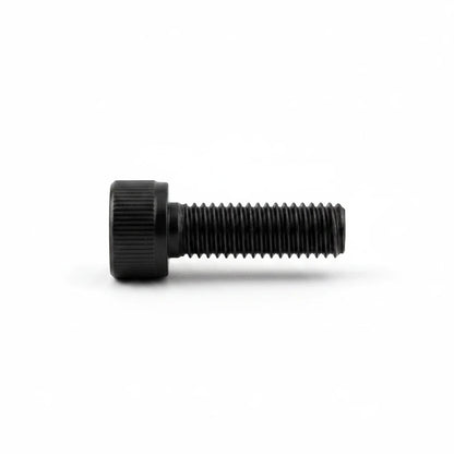 DIY AUTOMATIONS M6x12 black alloy steel socket head cap screw with knurled head and hex drive