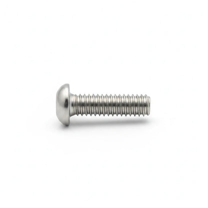DIY AUTOMATIONS M6x16mm stainless steel button head socket cap screw with a silver finish