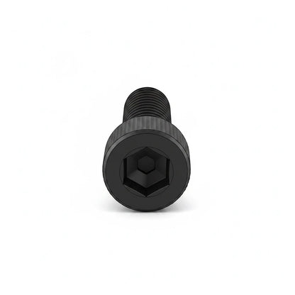DIY AUTOMATIONS M8x10 black oxide alloy steel socket head cap screw with hex drive for high-torque mechanical assembly.