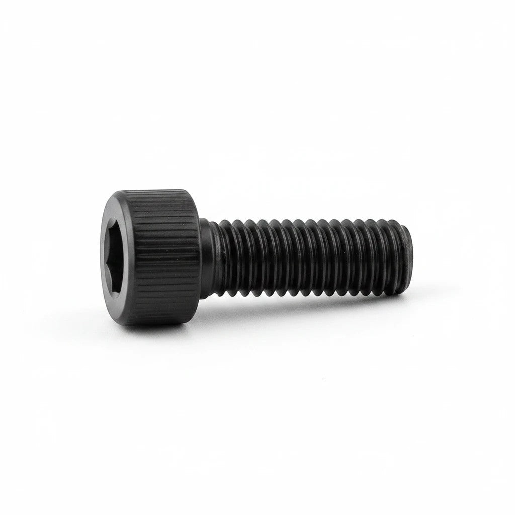 DIY AUTOMATIONS M8x10 black oxide alloy steel socket head cap screw with hex drive for mechanical assemblies