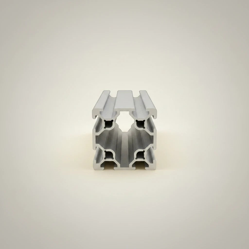 DIY AUTOMATIONS silver T-4040D aluminum extrusion profile with T-slot design for industrial and DIY construction