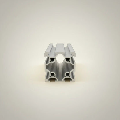 DIY AUTOMATIONS silver T-4040D aluminum extrusion profile with T-slot design for industrial and DIY construction
