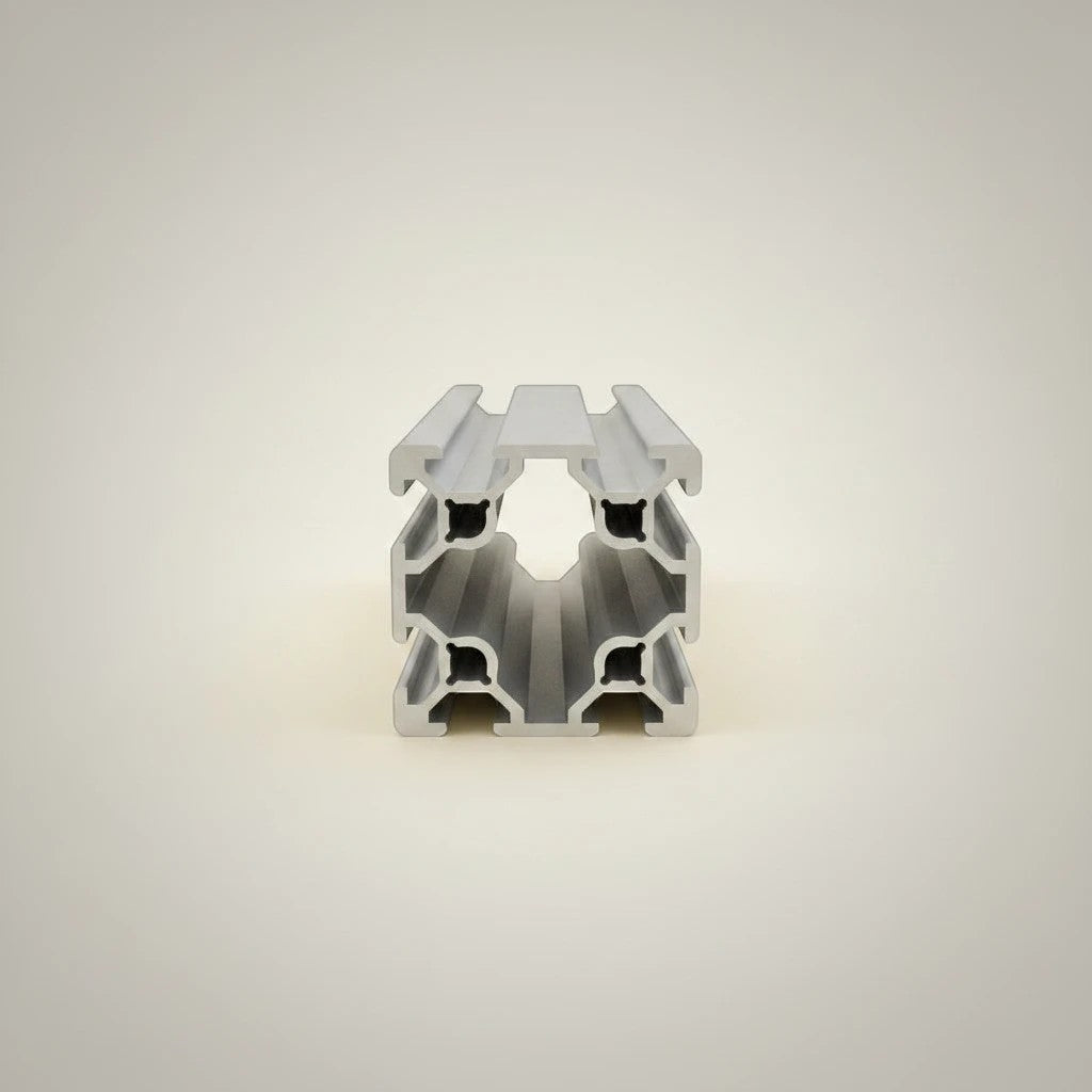 DIY AUTOMATIONS silver T-4040D aluminum extrusion profile with T-slot design for industrial and DIY construction