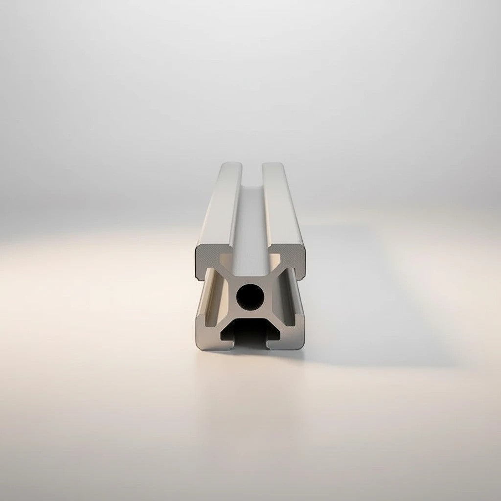 DIY AUTOMATIONS silver T-2020 aluminum extrusion profile with T-slot design for industrial and DIY framing projects