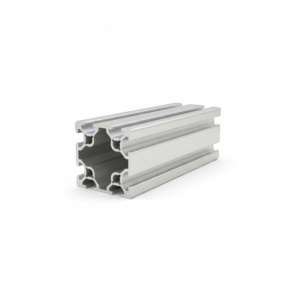 DIY AUTOMATIONS T-4040D silver aluminum extrusion profile with T-slot design for industrial and DIY construction