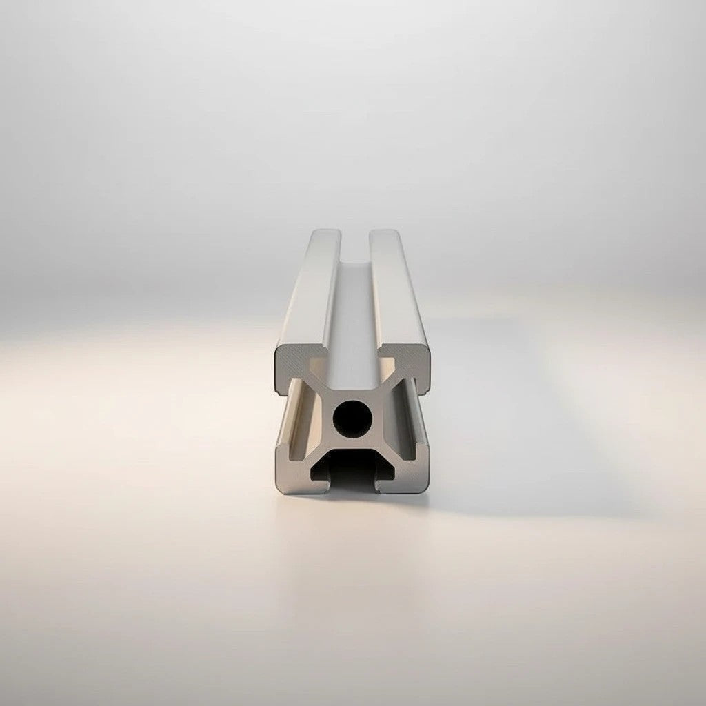 DIY AUTOMATIONS silver T-2020 aluminum extrusion profile with T-slot design for custom frames and CNC machines