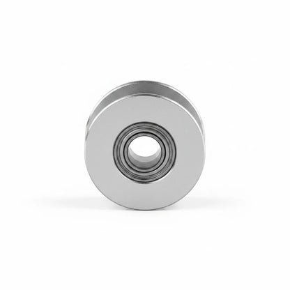 DIY AUTOMATIONS silver aluminum 20T idler pulley with bearing for 6mm GT2 timing belts on 3D printers