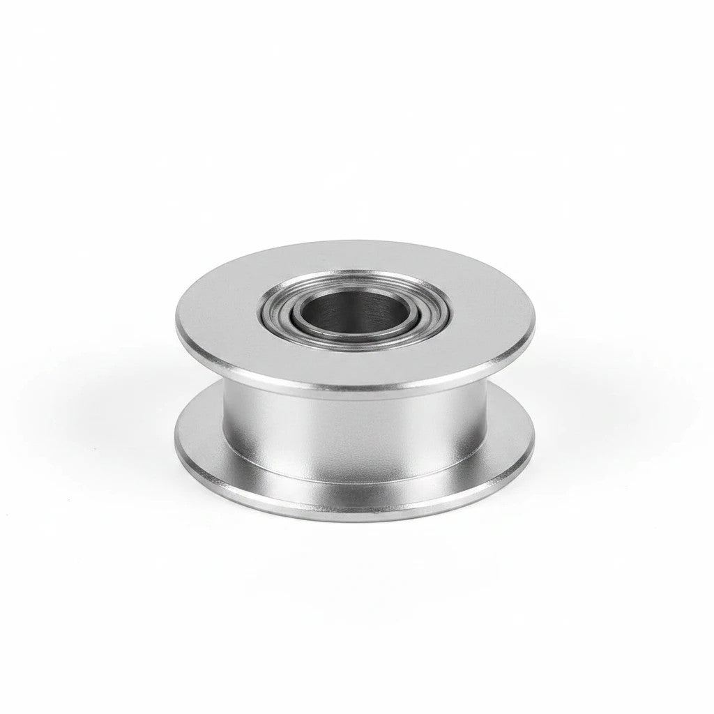 DIY AUTOMATIONS silver aluminum 20T idler pulley for 6mm GT2 timing belts on 3D printers