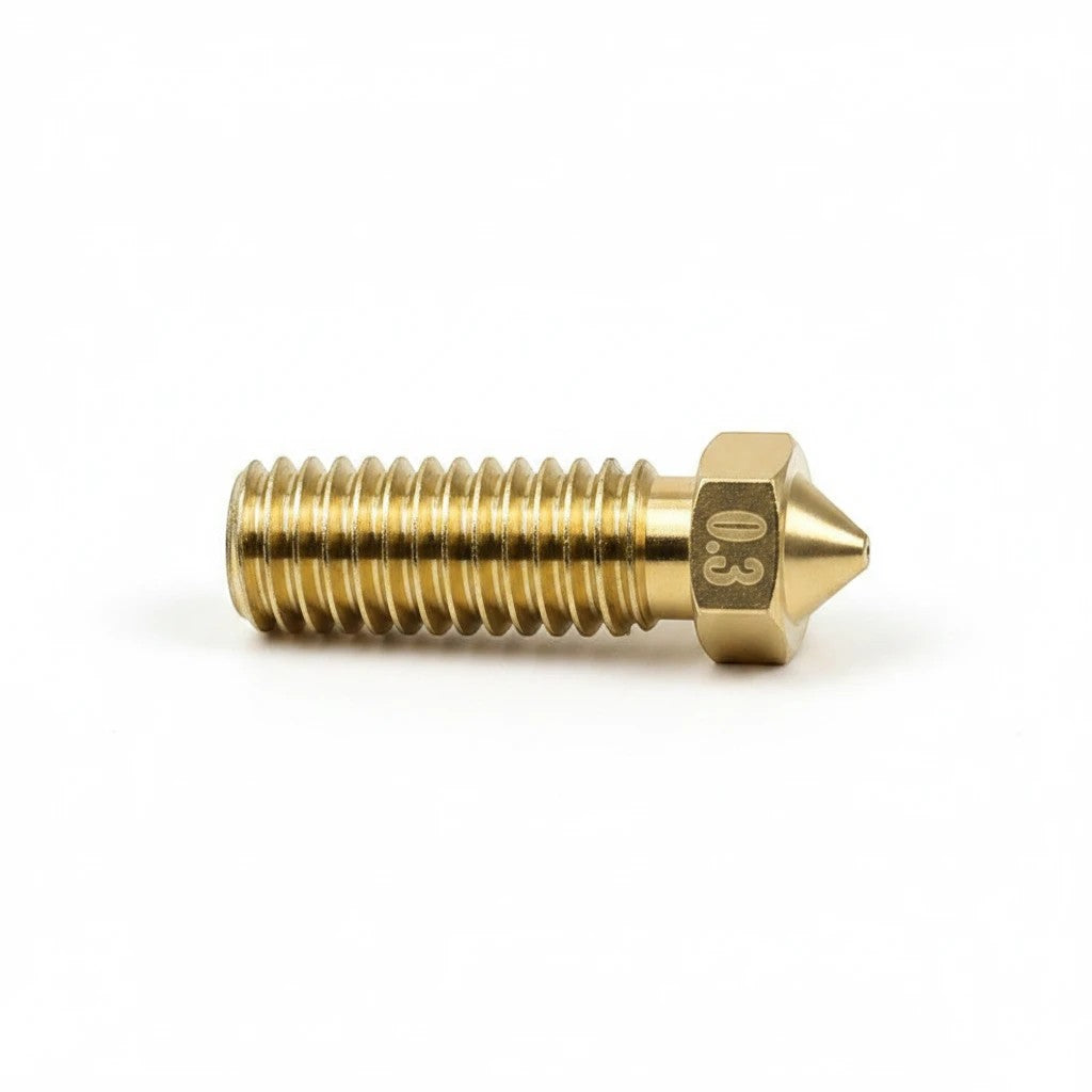DIY AUTOMATIONS 0.3mm brass Volcano 3D printer extruder nozzle for high-precision printing