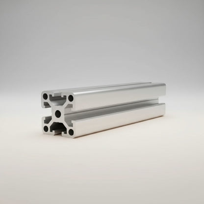 DIY AUTOMATIONSH 4040S silver aluminium T-slot profile extrusion, 3000mm length.