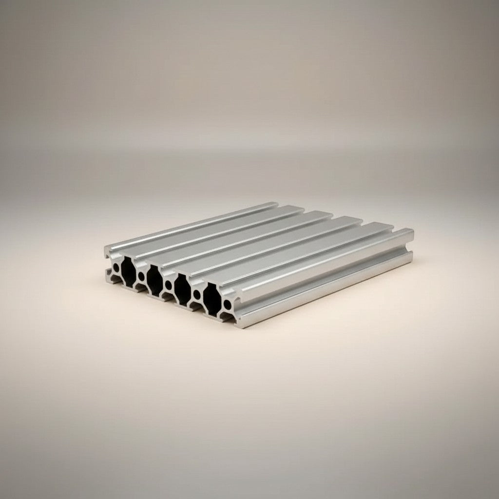 DIY AUTOMATIONSH 20100 silver aluminum extrusion profile, 3000mm length, T-slot design for custom builds.