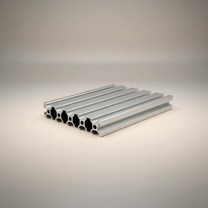 DIY AUTOMATIONSH 20100 silver aluminum extrusion profile, 3000mm length, T-slot design for custom builds.