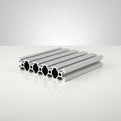 DIY AUTOMATIONSH 1000mm silver aluminum extrusion profile with T-slot design for construction and automation projects.