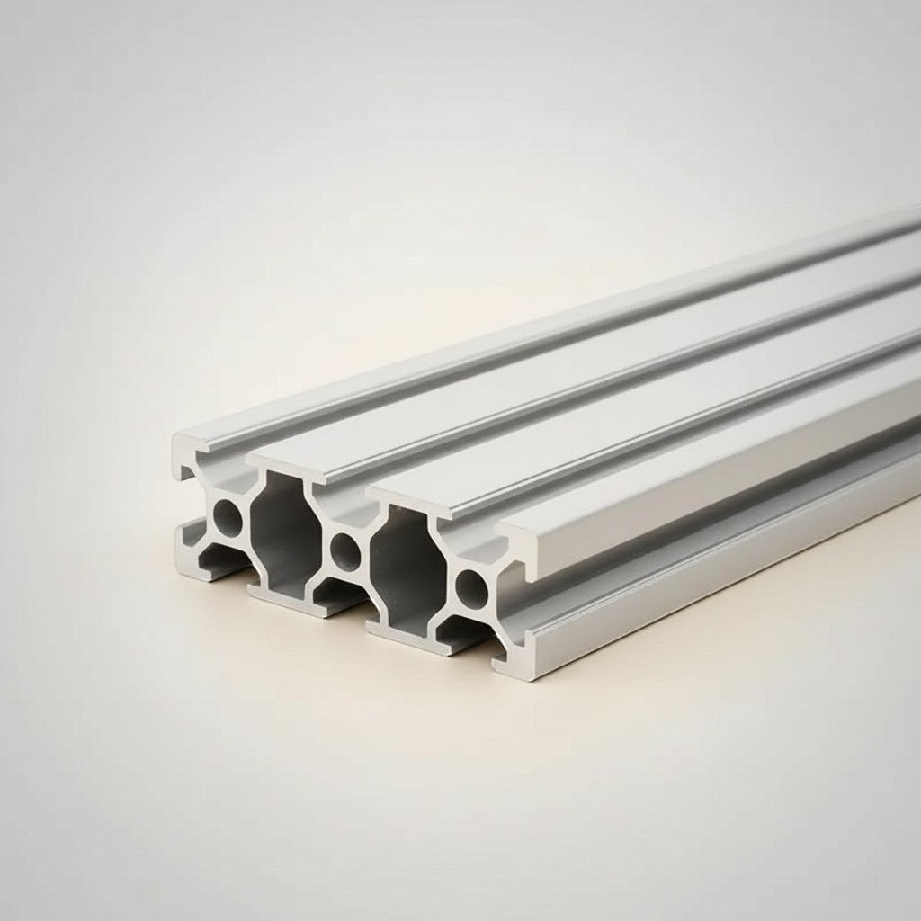 DIY AUTOMATIONSH T-2060 aluminum extrusion profile with T-slot design for construction and automation projects.