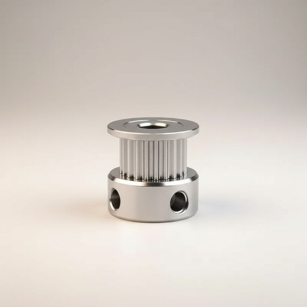 DIY AUTOMATIONSH aluminum timing pulley with 16 teeth and 5mm pitch for 6mm GT2 belts.