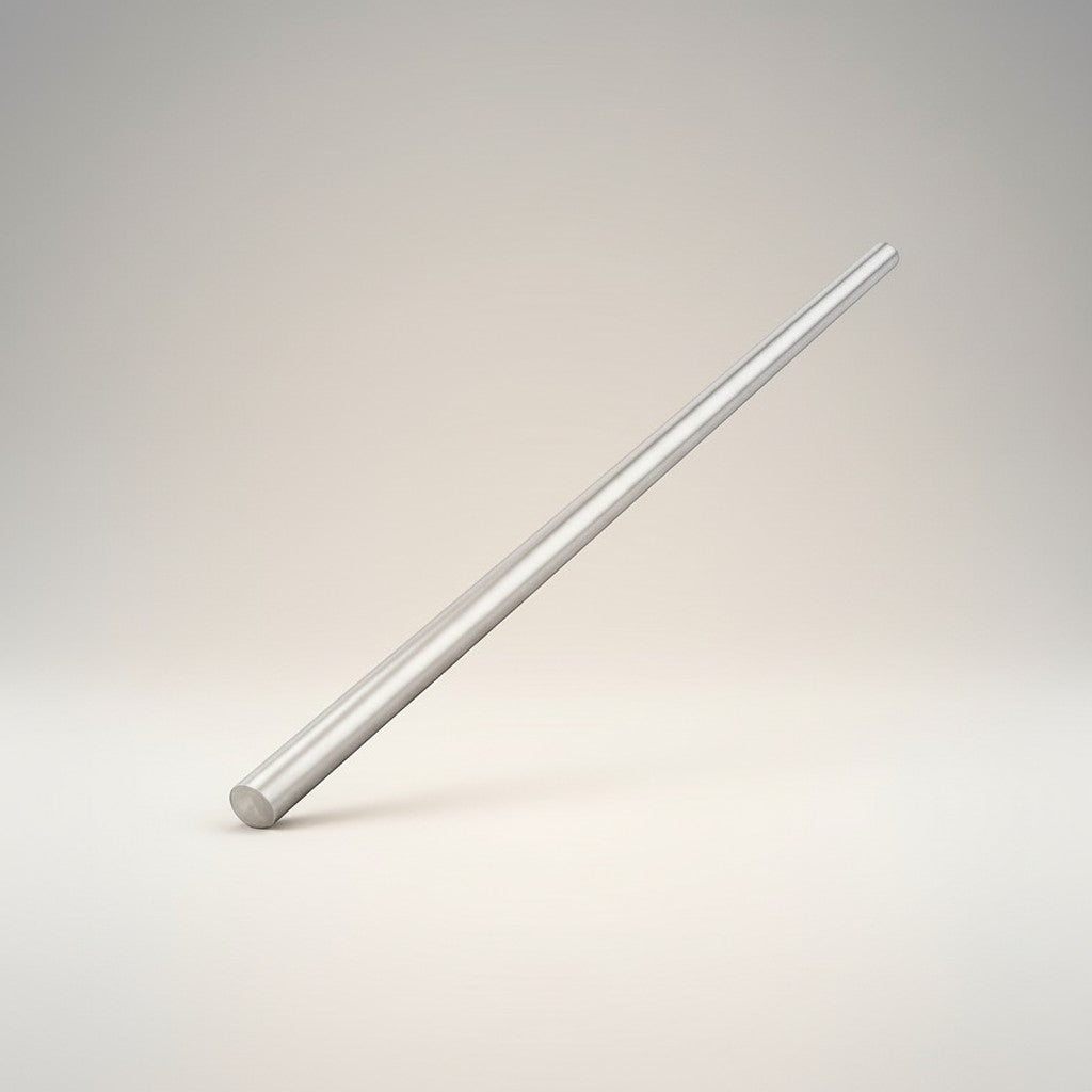 DIY AUTOMATIONSH 16x1000mm round metal rod, smooth metallic finish, ideal for DIY and automation projects.