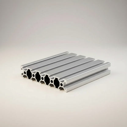 DIY AUTOMATION 2020 aluminum extrusion profile with T-slot design, silver.
