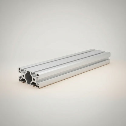 DIY AUTOMATION aluminum extrusion profile, silver, T-slot design, 3000mm length, ideal for custom frames and automation equipment.
