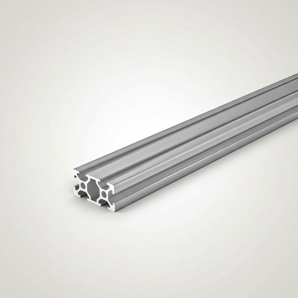 DIY AUTOMATIONS V-2040 aluminum extrusion profile with T-slot design for automation projects.