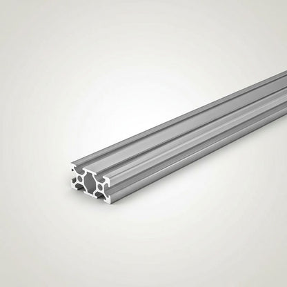 DIY AUTOMATIONS V-2040 aluminum extrusion profile with T-slot design for automation projects.