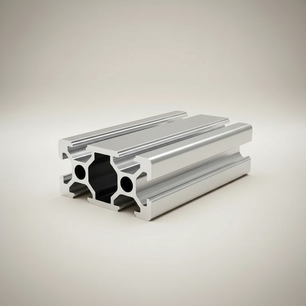 DIY AUTOMATIONS silver aluminum 2040 T-slot extrusion profile for custom builds and machine frames.