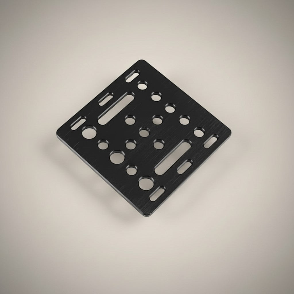 Gantary plate V - 2020 Square Mounting Plate - DIY AUTOMATIONS