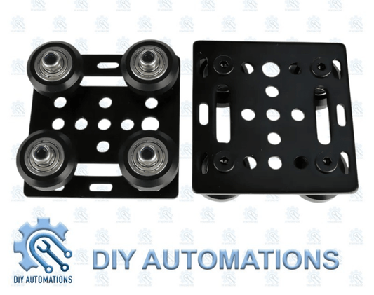 Gantry Plate With Complete Set Four Wheel Roller Assembly - DIY AUTOMATIONS