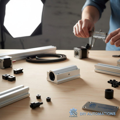 Linear Block Sc 20Luu Linear Bearing Block Assembly - DIY AUTOMATIONS