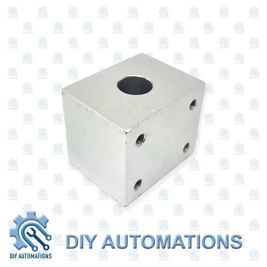 Nut Support G (Silver) Aluminum Cube Mount With Multiple Mounting Options