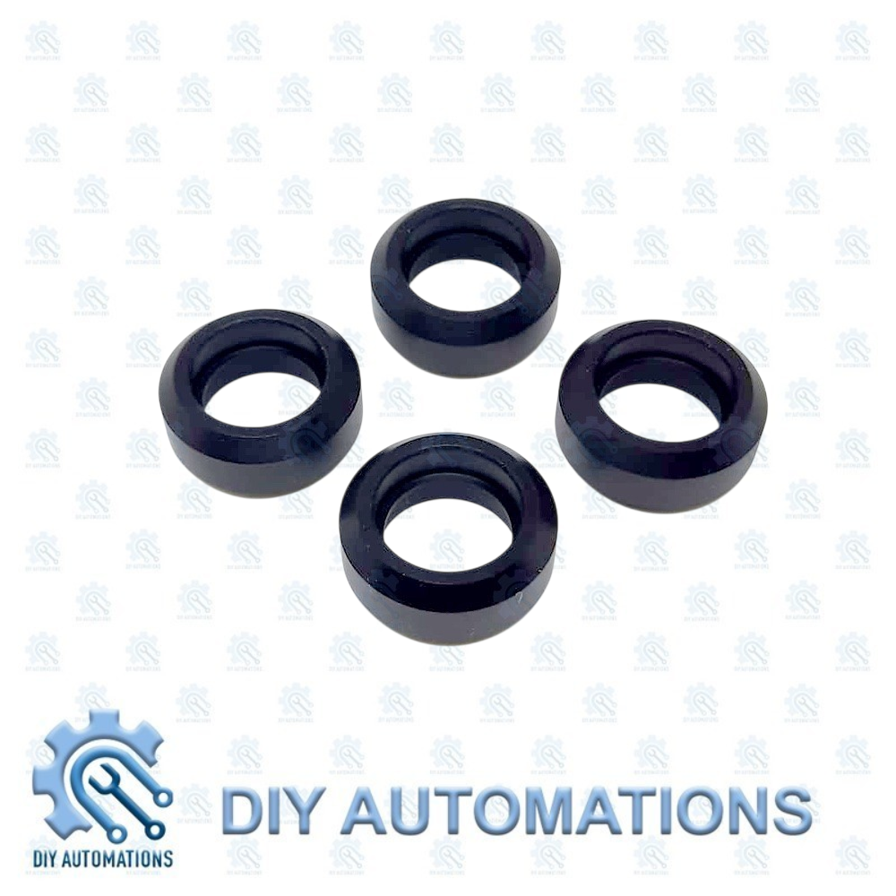 Wheel Solid V  Rubber Grommet Seal Washer