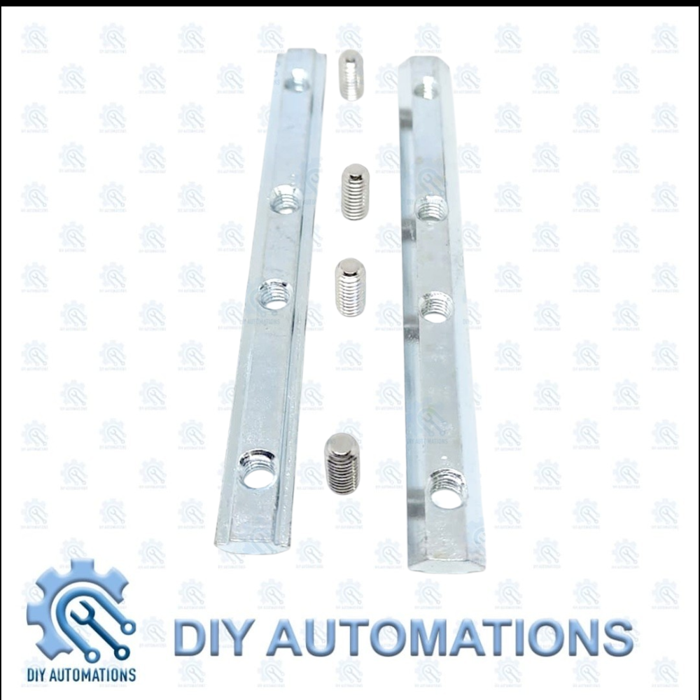 Connector Rod 40xM6 (SILVER)  Aluminum Extrusion Mounting Bracket