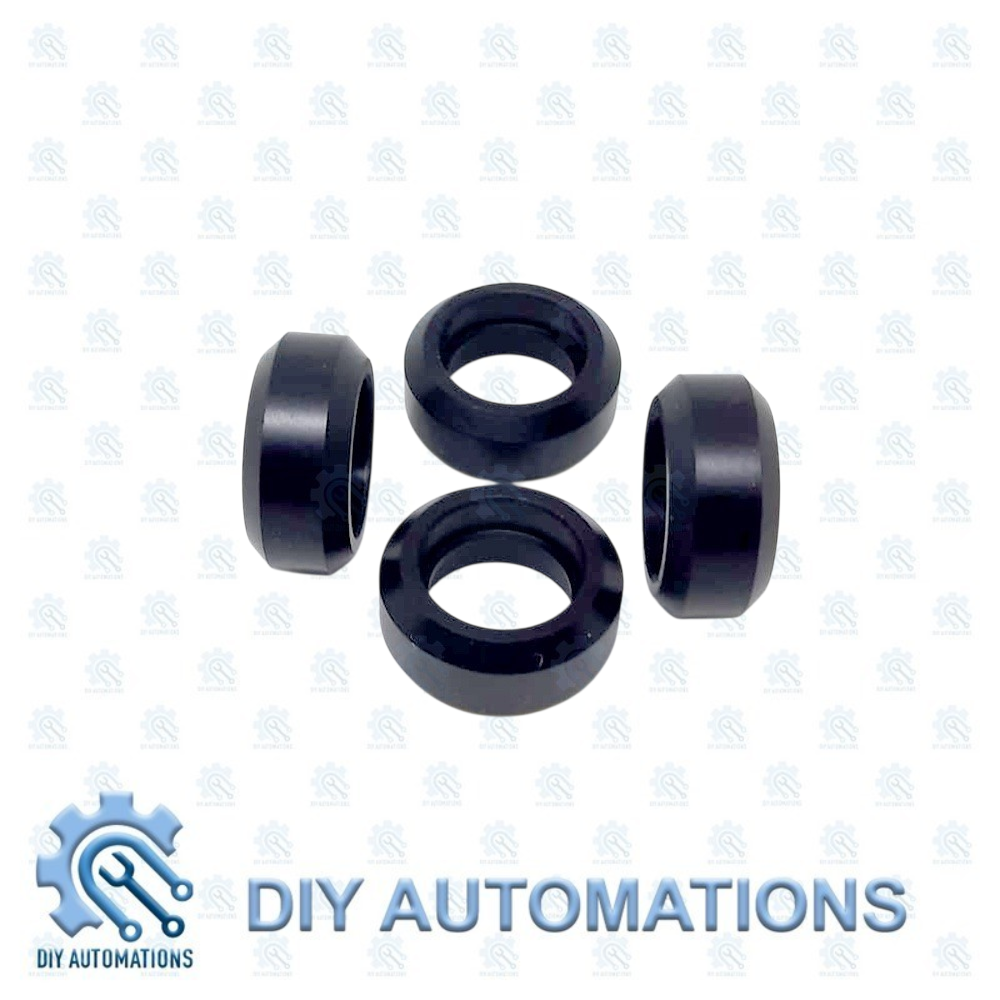 Wheel Solid V  Rubber Grommet Seal Washer