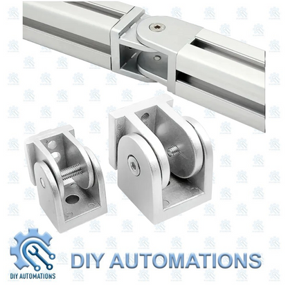Corner Moveable 40x40 (SILVER) Adjustable Angle Bracket Connector