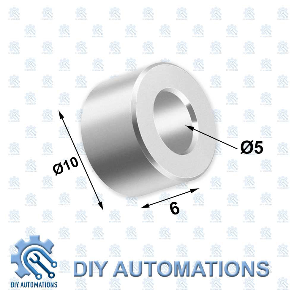 Spacer 5x10x6 Aluminum Spacer Set