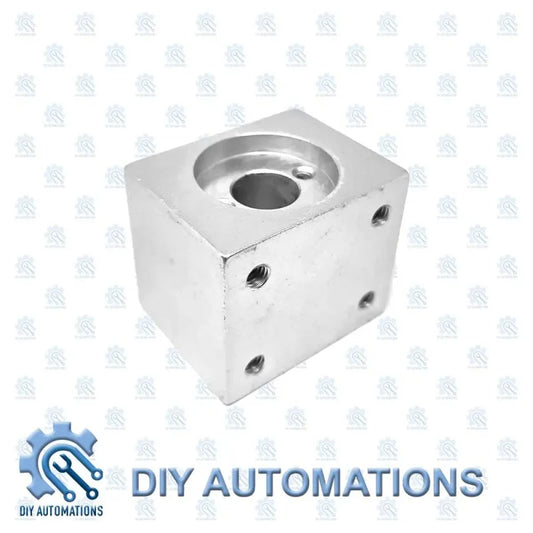 Nut Support G (Silver) Aluminum Cube Mount With Multiple Mounting Options