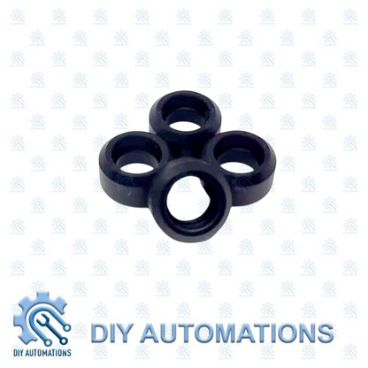 Wheel Mini V  Rubber Grommets For Cable Management
