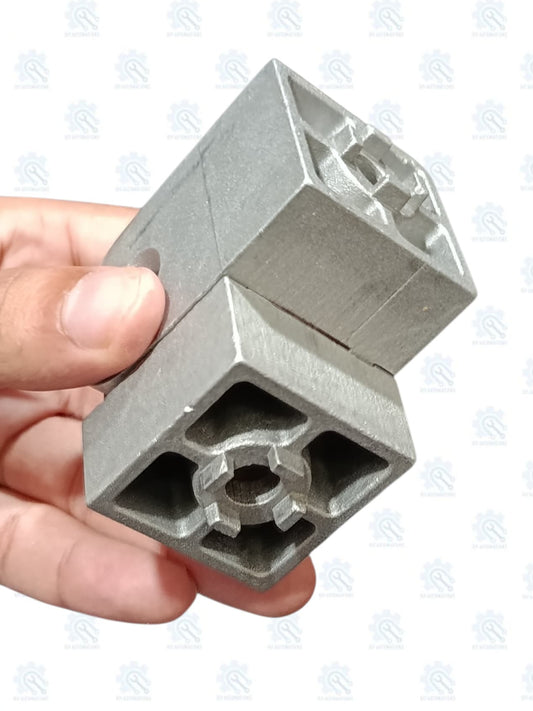 Corner Moveable 40x40 (SILVER) Adjustable Angle Bracket Connector