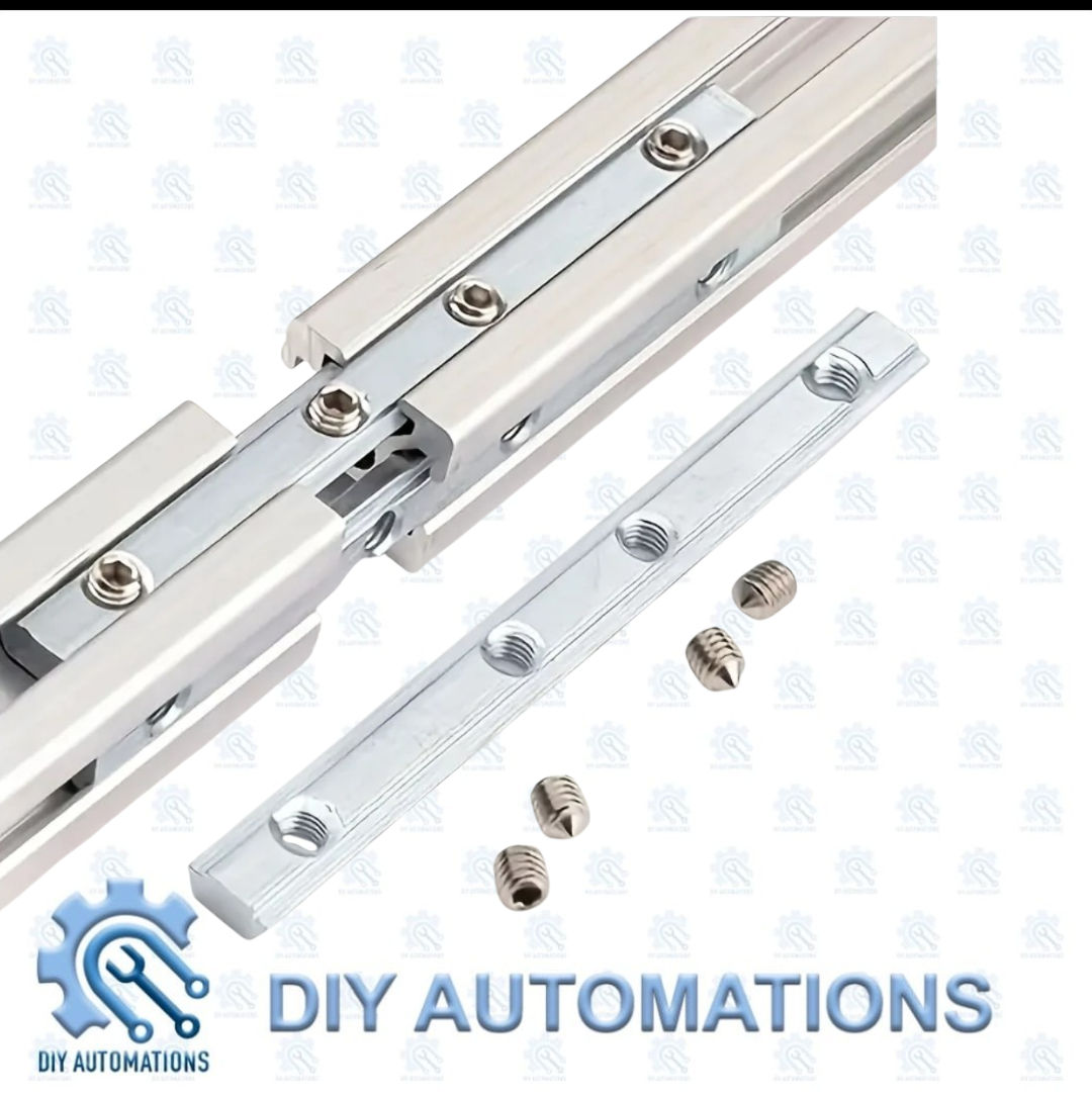 Connector Rod 40xM6 (SILVER)  Aluminum Extrusion Mounting Bracket