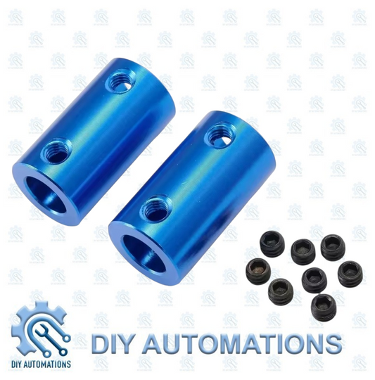 Fixed Coupling D14-25-5-5 (BLUE) Motor Shaft Coupler Connector