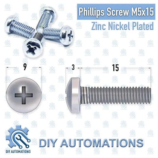 Phillips Screw M5x15