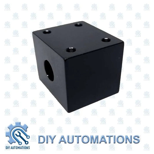 Nut Support G (Black) Cube Mount Bracket For Automation Systems