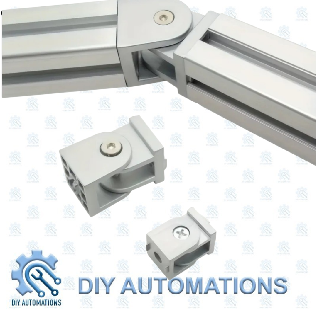 Corner Moveable 40x40 (SILVER) Adjustable Angle Bracket Connector